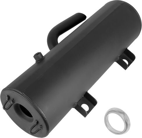 Caltric Complete Muffler with Gasket Compatible with Polaris Ranger XP 700 4x4 2005 2006 2007 2008 in Saudi Arabia