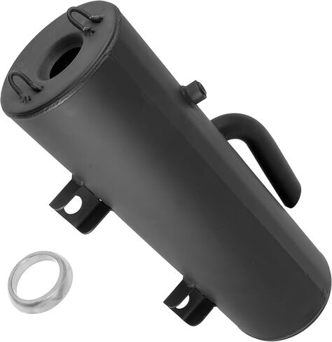Caltric Complete Muffler with Gasket Compatible with Polaris Ranger XP 700 4x4 2005 2006 2007 2008 in Saudi Arabia