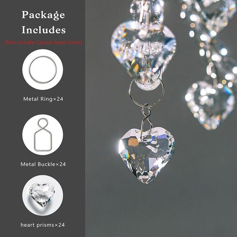 Crystalsuncatcher 24pcs Clear Crystal Ball Prism Suncatcher Rainbow Pendants Maker, Hanging Crystals Prisms for Windows,20mm in Kuwait