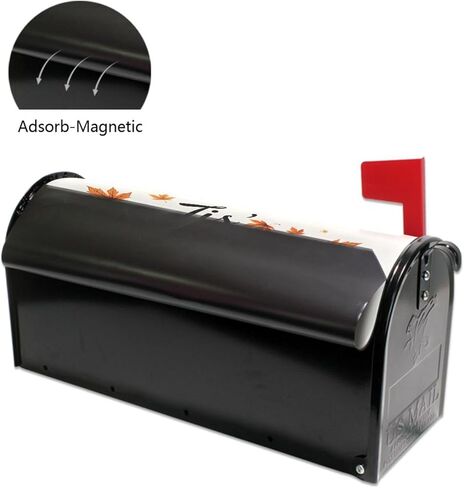 ALAZA Summer Time with Beach Magnetic Mailbox Cover MailWraps Garden Yard Home Decor for Outside Standard Size-18"x 20.8" in Kuwait