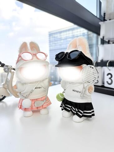 2026 New 17cm Doll Christmas Clothes, Handcrafted 2 Pcs Set Christmas Tree Figures Outfits - Poms Sock and Red Shoes, Funny Cute for Stand sit 17cm Dolls (No Doll) (Chistmas Tree Green) in Saudi Arabia