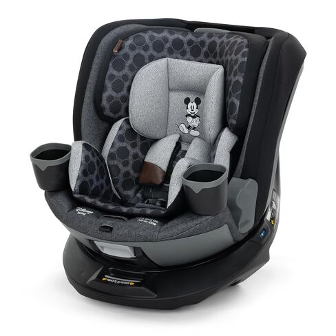 Disney Baby Turn and Go 360 Rotating All-in-One Convertible Car Seat, Vintage Mickey Mouse in Kuwait