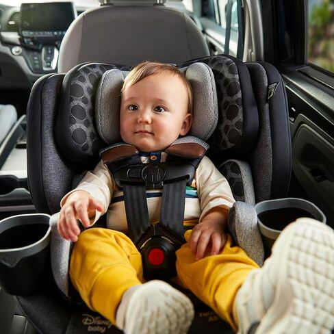 Disney Baby Turn and Go 360 Rotating All-in-One Convertible Car Seat, Vintage Mickey Mouse in Kuwait