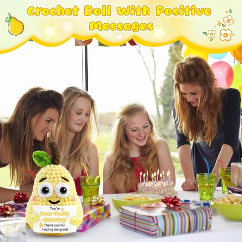 أخت من أخت، هدايا للأخوات عيد الميلاد عيد الميلاد دعم الكروشيه العاطفي الإيجابي الكمثرى جنبًا إلى جنب أو على بعد أميال، هدية عيد الميلاد للأخوات الصغار الأشقاء Bestie BFF in Kuwait