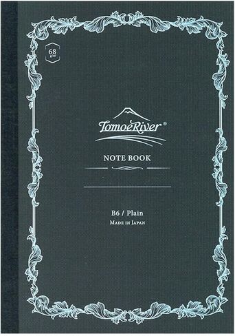 Tomoe River FP 68 GSM Notebook، 6.93 بوصة × 4.92 بوصة (A6)، 160 صفحة (80 ورقة)، غير مسطرة، أبيض (SR-B6NB-LM68) in Kuwait