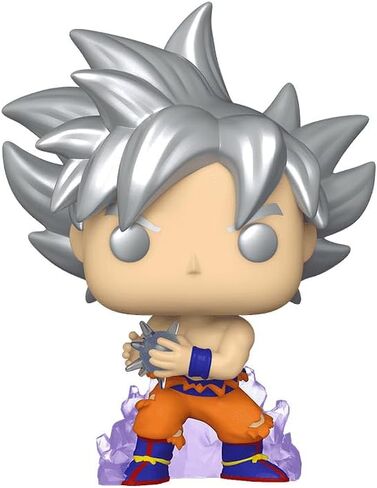 Funko Pop! Anime: Dragon Ball Super - Goku (Ultra Instinct with Kamehameha) 2022 Fall Convention Exclusive Vinyl Figure Bundled with Box Protector in Saudi Arabia