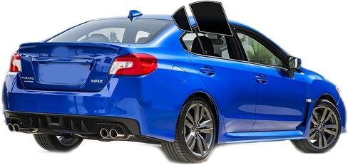 طبقة تظليل النوافذ مسبقة التقطيع من AUTOTEK، جميع جوانب السيارات، حماية من أشعة الشمس، حماية للخصوصية، زجاج مضاد للكسر، طبقة من طبقتين، أي مجموعة تظليل ملونة لسيارة Subaru Impreza Sedan 2012-2016 in Saudi Arabia