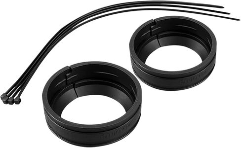 NICECNC Black Front Fork Mud Scraper Kit TPU Compatible with Sherco 250/300 2012 2013 2014 2015 Compatible with Husaberg TE125-570 2003-2014 See Fitment in Saudi Arabia