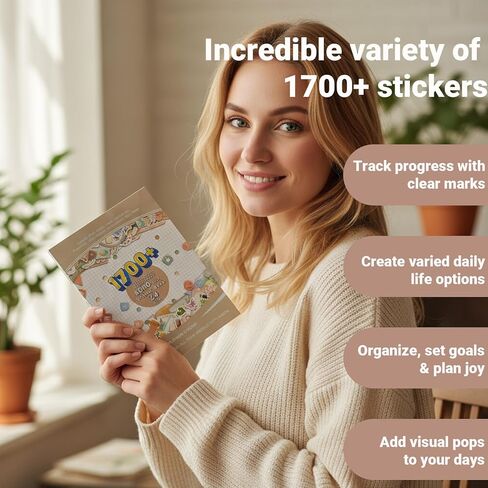 ملصقات مخطط جمالية، 12 ملصق تقويم شهريًا لتزيين التقويم، والتخطيط، وسجل القصاصات، واليوميات، وإكسسوارات مخططة صغيرة عتيقة لهدايا الأطفال والكبار (24 ورقة 1800+) in Kuwait