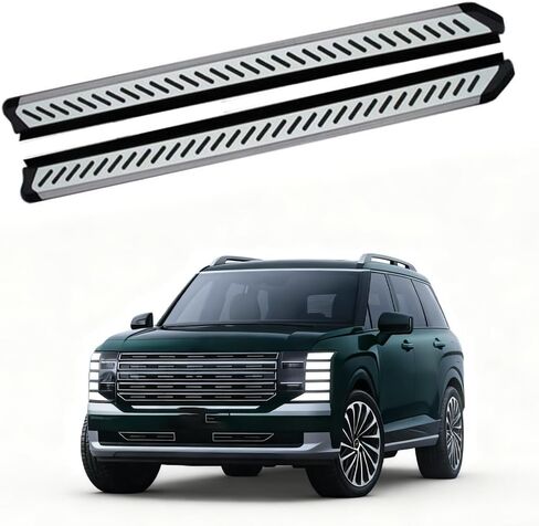 2 قطعة ثابتة تناسب 2026 Hyundai Palisade خطوات جانبية لوحة تشغيل Nerf Bars ملحقات ث/أقواس in Saudi Arabia