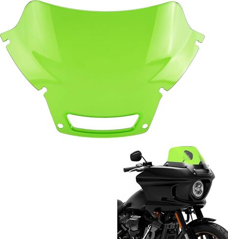 TCMT Red Front Windscreen Windshield Fit For Harley Low Rider ST FXLRST 2022-2025 in Saudi Arabia