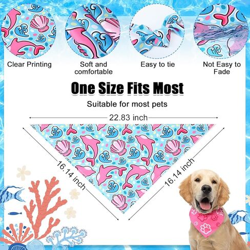 Reginary 180 Pcs Dog Bandanas Summer Bulk Hawaiian Triangle Dog Scarfs Bib Bandanas Flamingo Pet Bandanas Fruit Triangle Dog Bibs Dog Kerchief Adjustable Dog Bandana for Pet Grooming Costume Accessory in Saudi Arabia