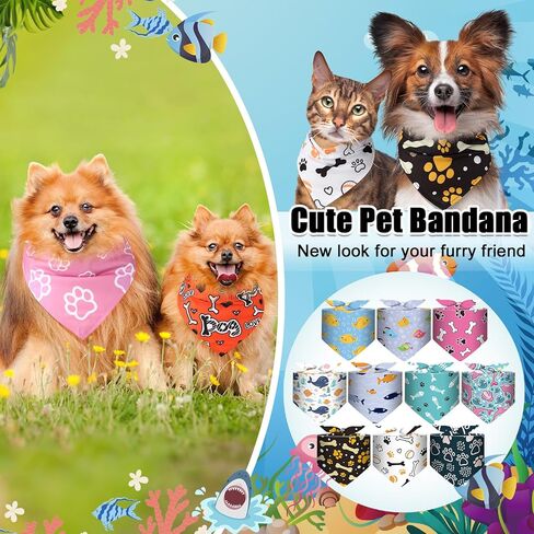 Reginary 180 Pcs Dog Bandanas Summer Bulk Hawaiian Triangle Dog Scarfs Bib Bandanas Flamingo Pet Bandanas Fruit Triangle Dog Bibs Dog Kerchief Adjustable Dog Bandana for Pet Grooming Costume Accessory in Saudi Arabia