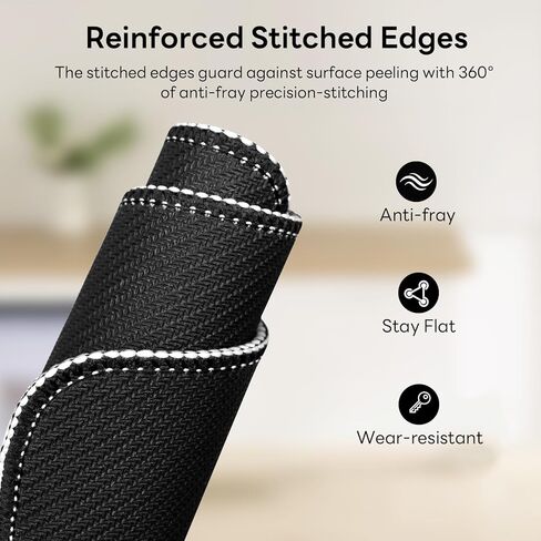 2026 Calendar Mouse Pad, 7.9x9.5 in Aesthetic Design Collection, Non-Slip Decorative Mousepad for Daily Planning & Workspace Decor, Black and Colorful in Kuwait