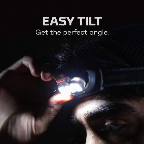 NEBO Einstein Powerful 600 Lumen Headlamp and Worklight with Rechargeable Batteries, Compact Low-Profile Headlamp in Saudi Arabia