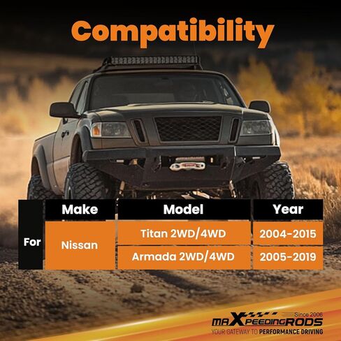maXpeedingrods 2-4" Lifted Upper Control Arm for Nissan Titan 2004-2023, for Nissan Armada 2005-2019 in Saudi Arabia