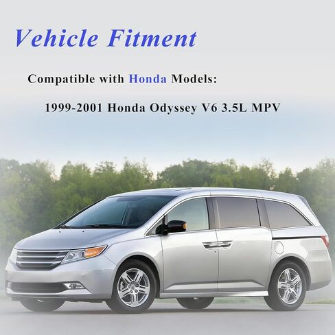 AUCERAMIC محرك خرطوم آخذ للهواء أنبوب مع المشابك صالح 1999 2000 2001 لهوندا أوديسي V6 3.5L MPV استبدال #696-160 17228-P8F-A00 in Saudi Arabia