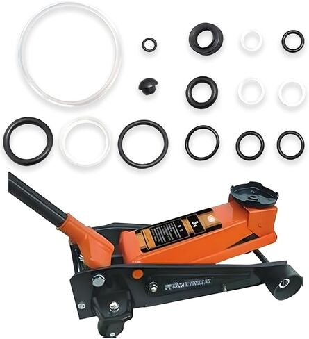 17 قطعة طقم ختم رافعة أرضية السيارة، 3 طن ختم الزيت الهيدروليكي الأفقي ومجموعة استبدال الحلقة الدائرية، مجموعة أدوات إصلاح ختم الزيت الكاملة للسيارات، عالمية لمعظم المركبات in Kuwait