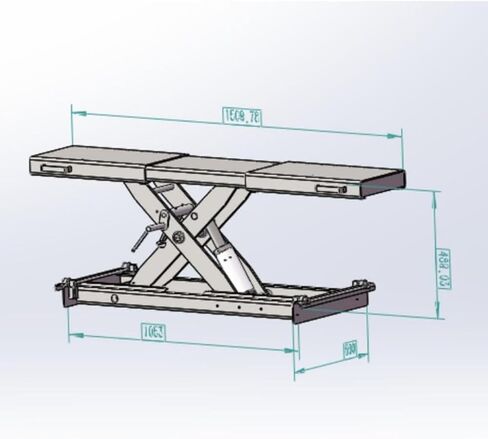 المتداول جاك جسر جاك ل KT-4H110/4H850 أربعة مصاعد مع قدرة رفع 5000 رطل in Kuwait