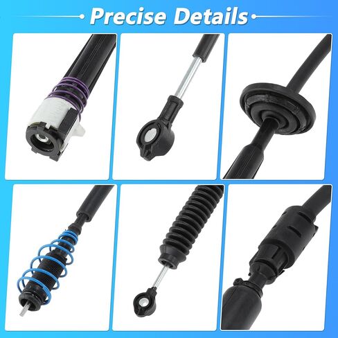 No.88967320/905-646 كابل ناقل الحركة الأوتوماتيكي لسيارة Chevy Avalanche Suburban 1500 2500 Tahoe A/T Range Selector Lever Shift Control Cable for GMC Yukon XL 2002-2006 in Saudi Arabia