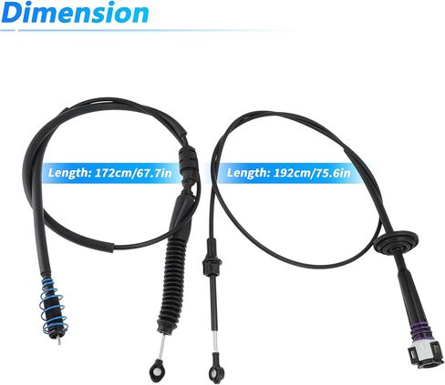 No.88967320/905-646 كابل ناقل الحركة الأوتوماتيكي لسيارة Chevy Avalanche Suburban 1500 2500 Tahoe A/T Range Selector Lever Shift Control Cable for GMC Yukon XL 2002-2006 in Saudi Arabia