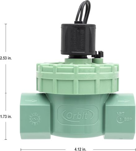 Orbit Sprinkler System 1-Inch NPT Jar Top Valve 57461 in Kuwait