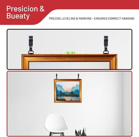 303-Piece Picture Hanging Assortment, Heavy Duty Hooks, Nails, Sawtooth, D-Rings, Wire, Level, and Metal Wall Hooks for Picture Framing and Canvas Mounting (Silver) in Saudi Arabia