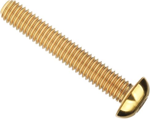 Titanium Ti Water Bottle Cage M5x8 10 12 15mm Bolt Button Head Allen Key Screws Pack of 10 (Silver, M5x8mm) in Saudi Arabia