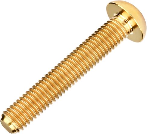 Titanium Ti Water Bottle Cage M5x8 10 12 15mm Bolt Button Head Allen Key Screws Pack of 10 (Silver, M5x8mm) in Saudi Arabia