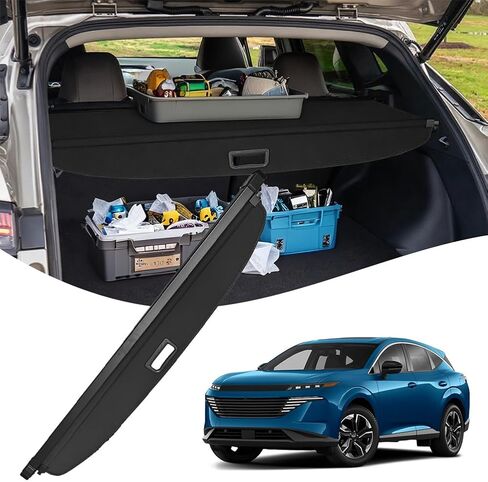 CRV 2024 2023 Cargo Cover,Retractable Rear Trunk Tonneau Cover Cargo Privacy Security Shield Shade Compatible for 2024 2023 Honda CRV Accessories in Saudi Arabia