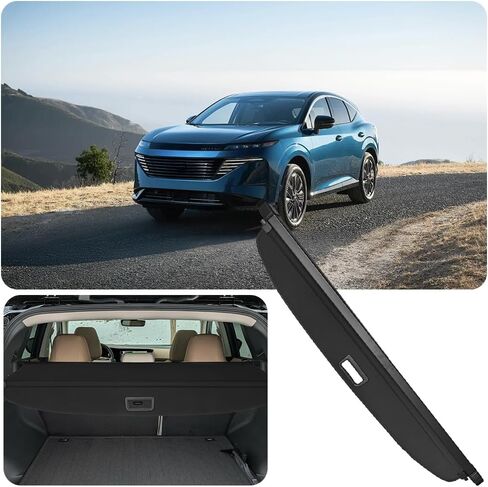 CRV 2024 2023 Cargo Cover,Retractable Rear Trunk Tonneau Cover Cargo Privacy Security Shield Shade Compatible for 2024 2023 Honda CRV Accessories in Saudi Arabia