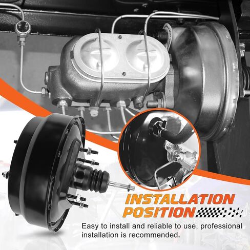 53-2776 معزز فرامل الطاقة مناسب لسيارة Toyota 4Runner 1989-1995 بيك اب 1989-1995 L4 2.4L V6 3.0L، استبدل OE532776، 4461004030، 446103D330، 446103D470، 446103D560، 446103D580, 446103D610 in Kuwait