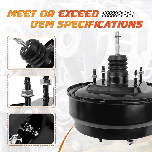 53-2776 معزز فرامل الطاقة مناسب لسيارة Toyota 4Runner 1989-1995 بيك اب 1989-1995 L4 2.4L V6 3.0L، استبدل OE532776، 4461004030، 446103D330، 446103D470، 446103D560، 446103D580, 446103D610 in Kuwait