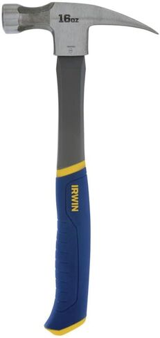 IRWIN Hammer, Fiberglass, General Purpose, Claw, 16 oz. (1954889) in Saudi Arabia