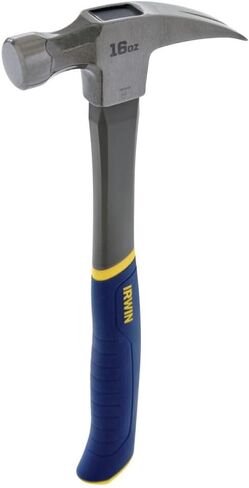 IRWIN Hammer, Fiberglass, General Purpose, Claw, 16 oz. (1954889) in Saudi Arabia