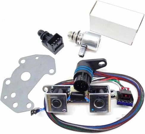 Transmission Solenoid Kit For 2000-up Compatible For Dodge Jeep A500 518 44RE 46RE 47RE 48RE Transmission Drivetrain Automatic Chassis Part in Saudi Arabia