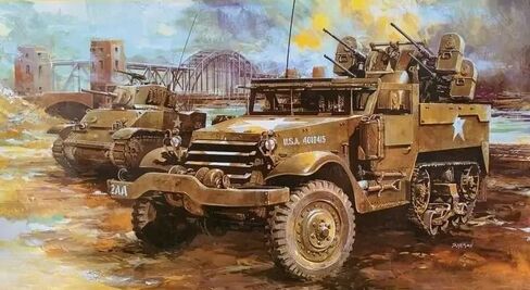 XARMKIT 6381 1/35 M16 عربة محرك بندقية متعددة-مقياس أطقم منمذجة in Saudi Arabia
