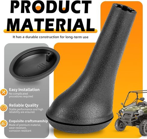 Shift Lever Knob & Cover For Polaris Ranger 425 500 700 800 900 2001-2014 5411007 5412079 in Saudi Arabia