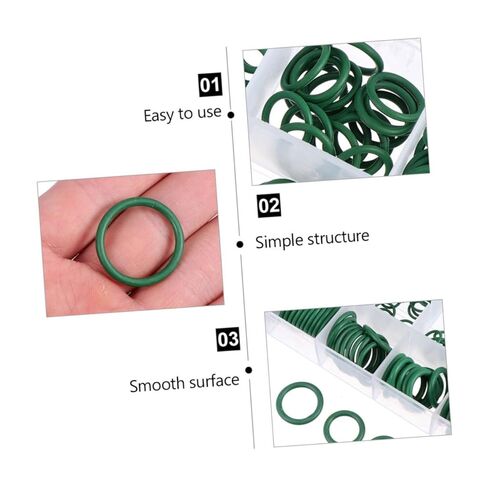 POPETPOP 265Pcs Rubber Gasket Assortment Kit for Automotive and Plumbing Repairs Sealing Ring Manifold Easy to Install and Durable for Workshops and Garages in Saudi Arabia