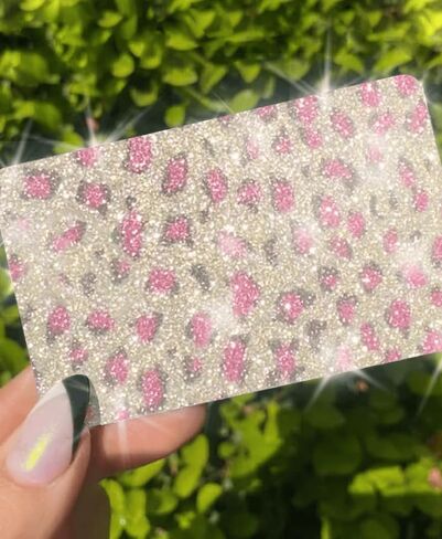 Ultra Bling Reflective Skin Debit Credit Card, The Original Ultra Ice Skin Only Use by Tap, Back Information (Silver Ice) in Saudi Arabia