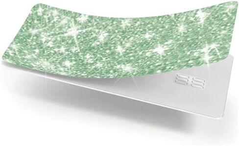 Ultra Bling Reflective Skin Debit Credit Card, The Original Ultra Ice Skin Only Use by Tap, Back Information (Silver Ice) in Saudi Arabia