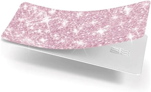 Ultra Bling Reflective Skin Debit Credit Card, The Original Ultra Ice Skin Only Use by Tap, Back Information (Silver Ice) in Saudi Arabia