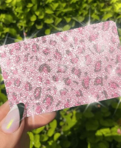 Ultra Bling Reflective Skin Debit Credit Card, The Original Ultra Ice Skin Only Use by Tap, Back Information (Silver Ice) in Saudi Arabia