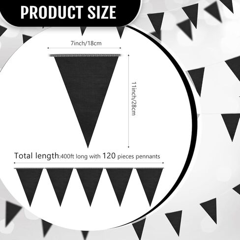 Preboun 400 ft Christmas Solid Pennant Banner Flags 240 Pcs String Hanging DIY Triangle Bunting Bulk Garland for Grand Opening Carnival Birthday Party Decoration Outdoor(Red, Green, White) in Saudi Arabia