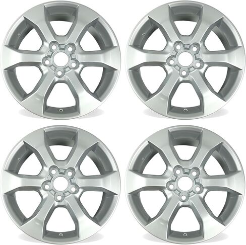 17" Set of 4 17x7 Silver Wheel for Toyota Rav 4 2009-2014 OEM Design Replacement Rim in Saudi Arabia