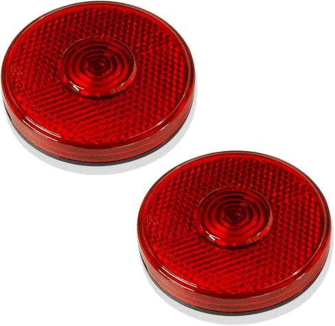 Dream lighting 12V DC 2.5inch Round LED Side Marker Lights for Automotive RV Trailer Truck Clearance Indicator Front/Rear Side - 6 Amber & 6 Red Lights in Saudi Arabia