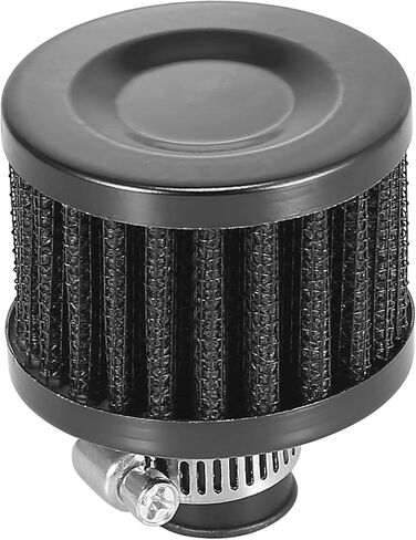 Motoforti 4pcs Universal 12mm Air Filter Cleaner Round Replacement for Motorcycle Car Black in Kuwait