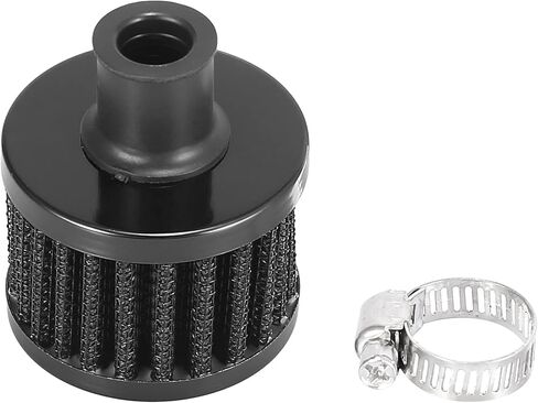 Motoforti 4pcs Universal 12mm Air Filter Cleaner Round Replacement for Motorcycle Car Black in Kuwait