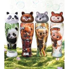 Bubbles Anti - Spill Proof Bubbles Wands Set for Babies Toddlers and Kids 3, Variety Pack (8.75 Fl Oz, Pack of 2) Pool & Beach Small Outdoor Bubbles Toys (2) in Saudi Arabia