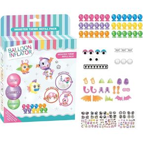 مجموعة بالونات الحيوانات مع مضخة، لعبة نفخ البالونات المضحكة، بالون لاصق مع مضخة، صانع بالونات إسفنجية، كرات سحرية لزجة لصنع مجموعة حرفية للفتيات والأولاد in Kuwait